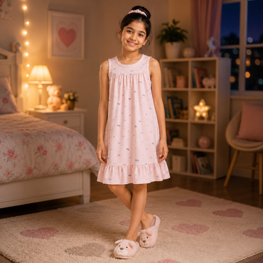 DreamRide Ruffle Hem Sleep Dress