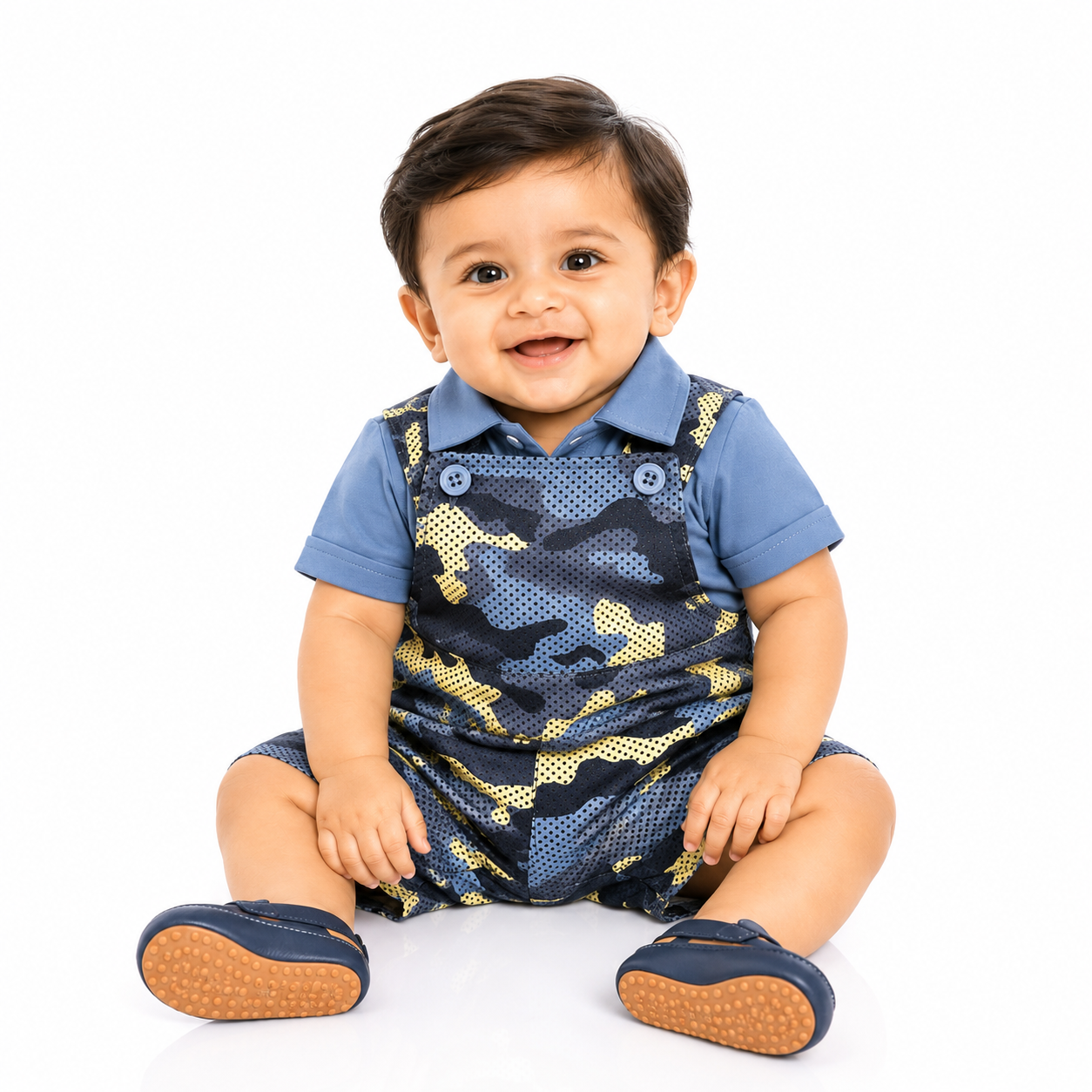 Sky Camo Dungree Set