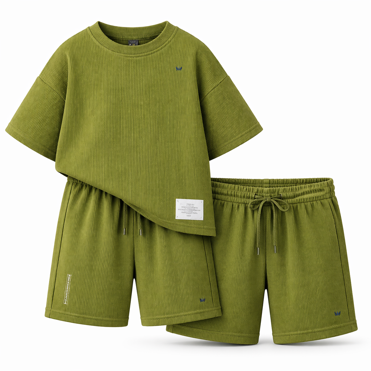 Boys Knit co-ord set (Green)