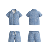 Ocean Breeze Printed Shirt & Short Set