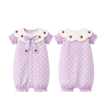 Baby short sleeve playsuit.