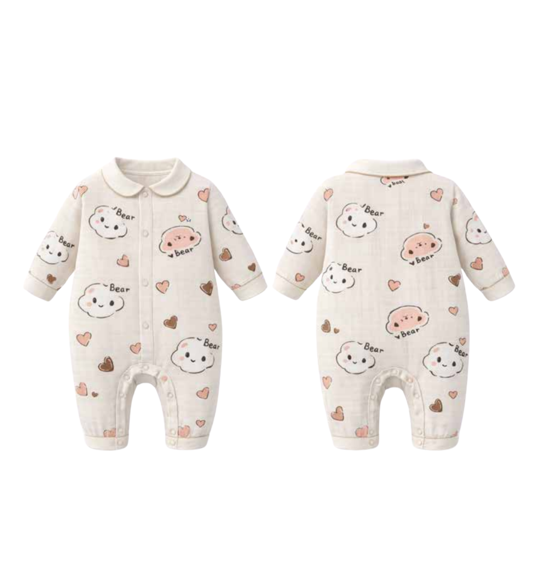 KMN15VV Just Born Sleepwear Romper - Image 1